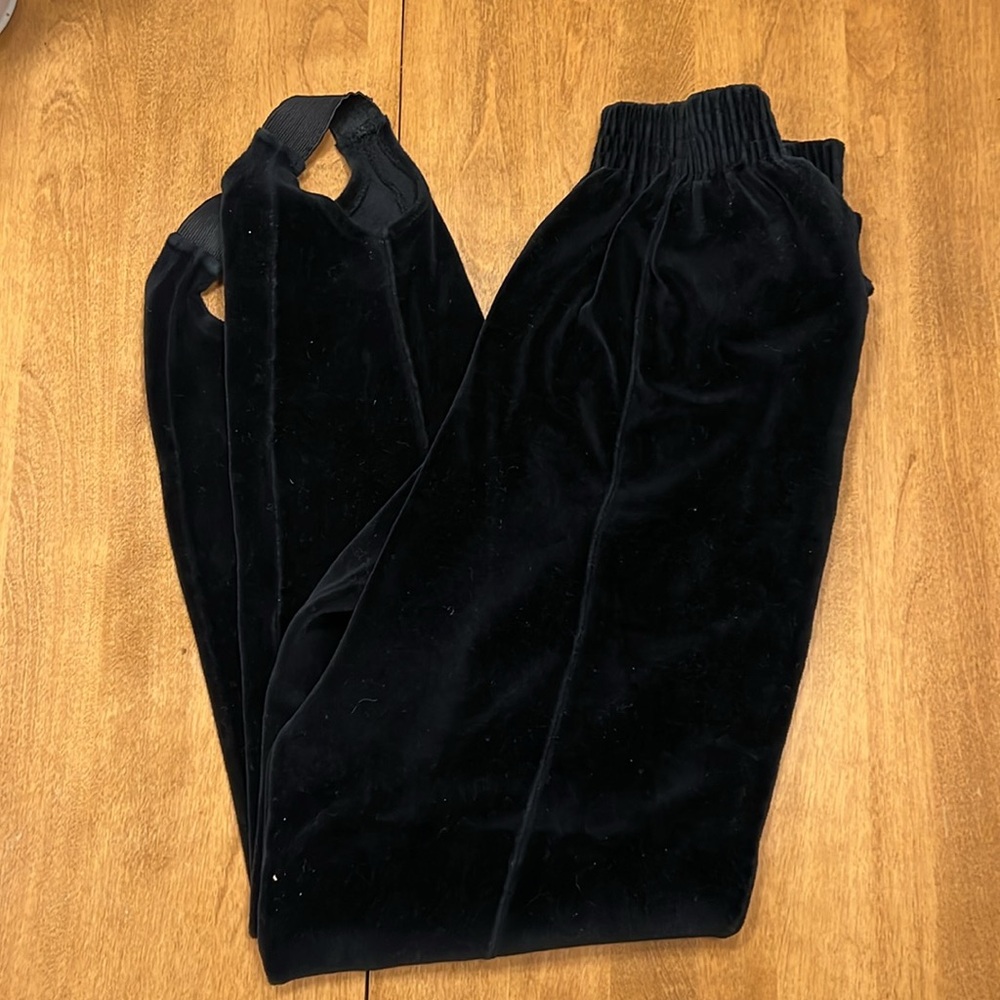 Lizsport vintage longjohns black velvety
